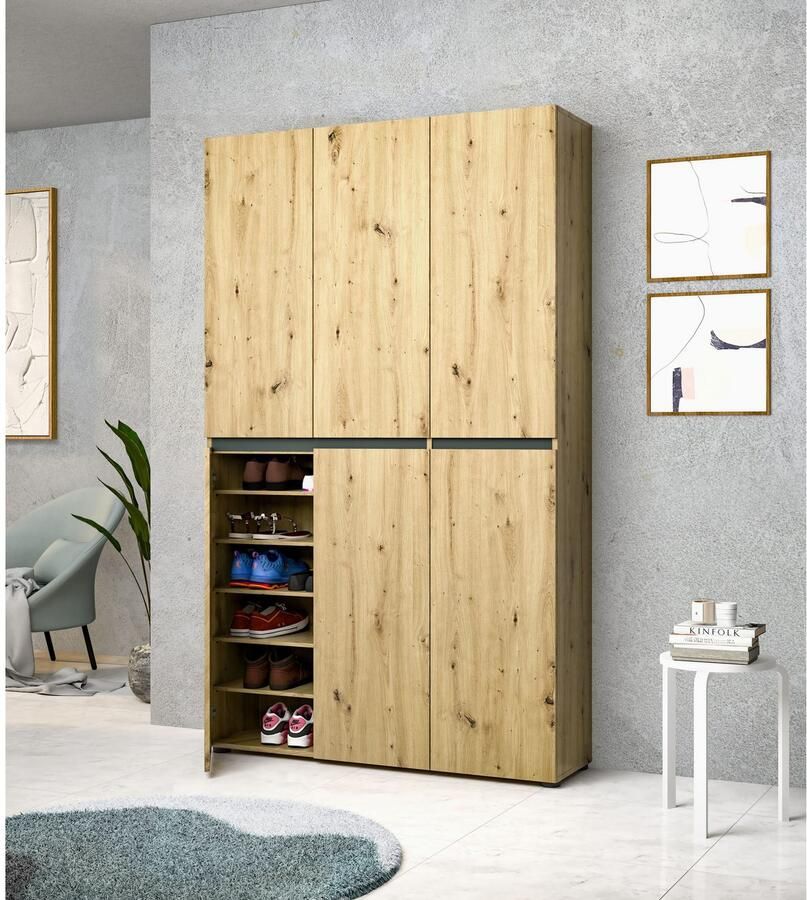 INOSIGN Schoenenkast Mister Breedte 120 cm hoogte 200 cm 6 deuren - Foto 2