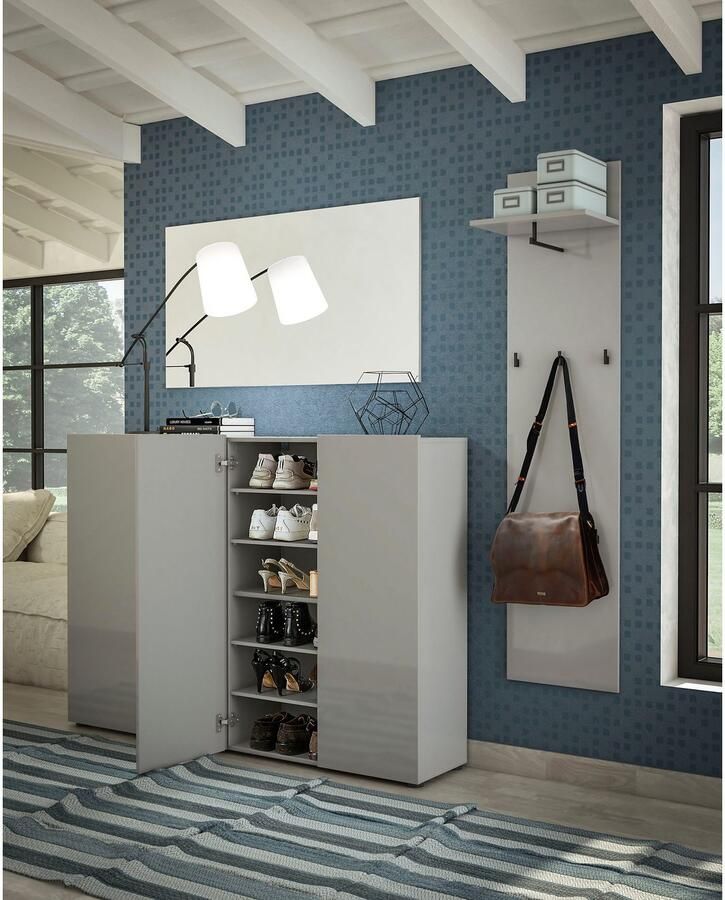 INOSIGN Schoenenkast Mister Breedte 160 cm 4 deuren hoogglanslak - Foto 4