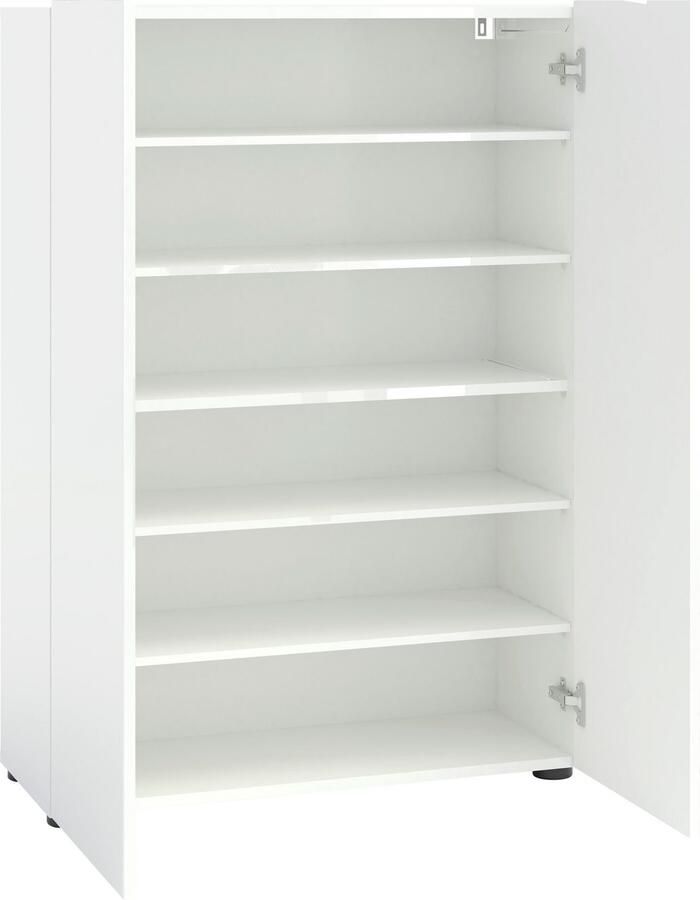 INOSIGN Schoenenkast Mister Breedte 80 cm 2 deuren hoogglanzend gelakt - Foto 2