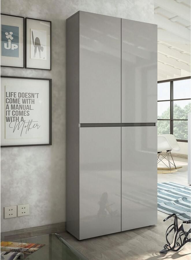 INOSIGN Schoenenkast MISTER- schoenenrek gemaakt in Italië 12 vakken 10 planken - Foto 4