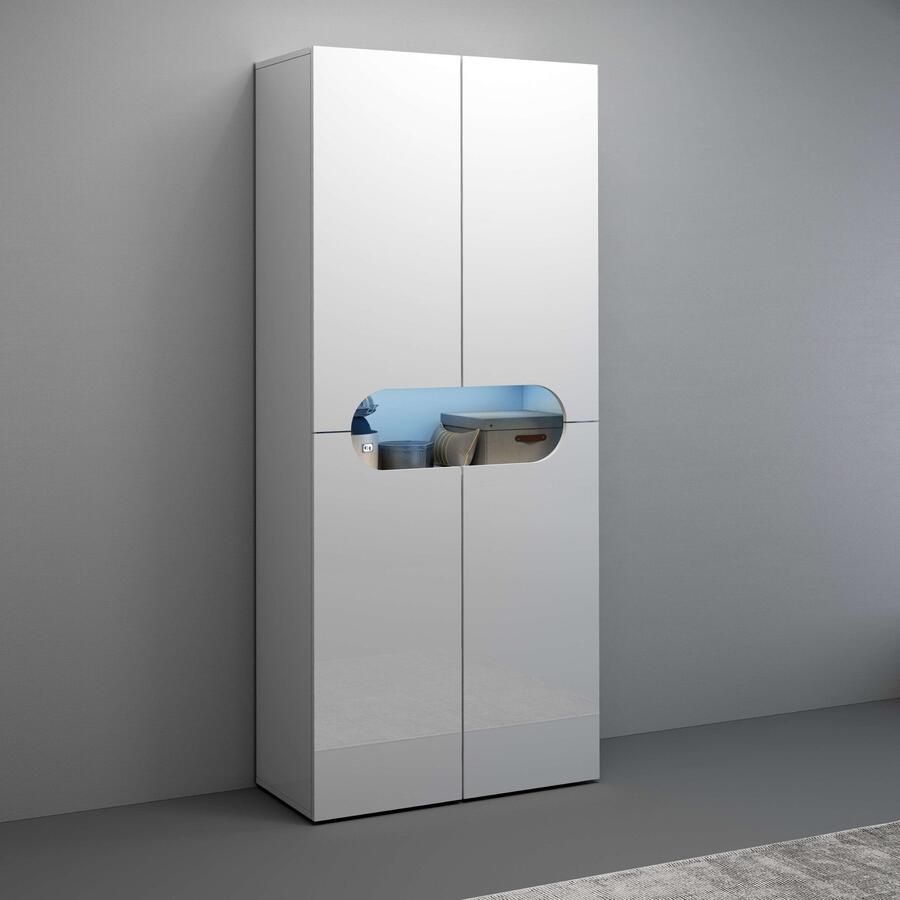 INOSIGN Schoenenkast Real schoenenkast schoenencommode schoenenrek breedte 80 cm hoogte 190 cm - Foto 13