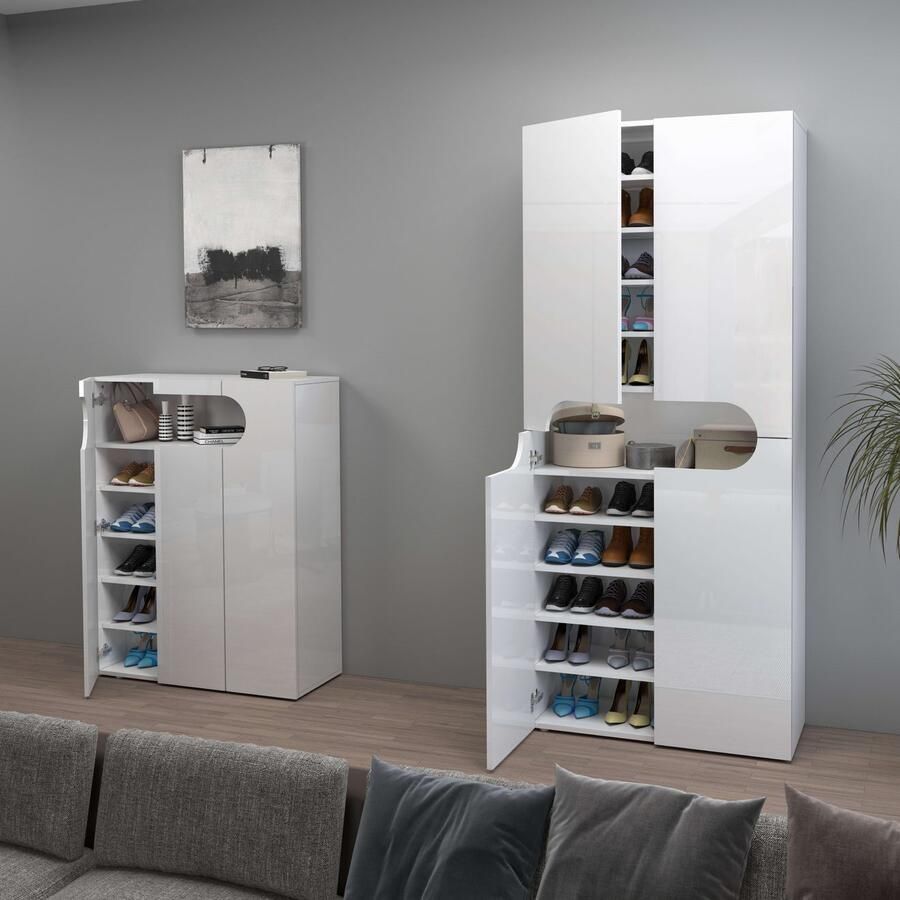 INOSIGN Schoenenkast Real schoenenkast schoenencommode schoenenrek breedte 90 cm - Foto 9