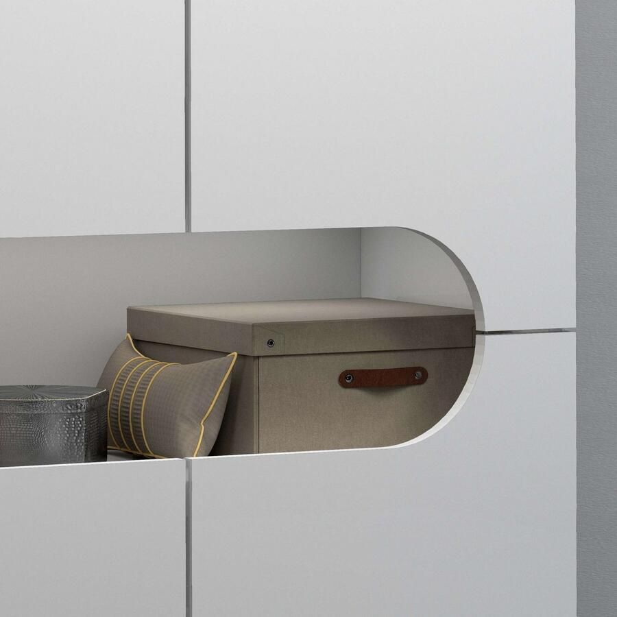 INOSIGN Schoenenkast Real schoenenkast schoenencommode schoenenrek breedte 80 cm hoogte 190 cm - Foto 6