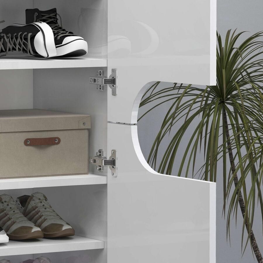 INOSIGN Schoenenkast Real schoenenkast schoenencommode schoenenrek breedte 80 cm hoogte 190 cm - Foto 7