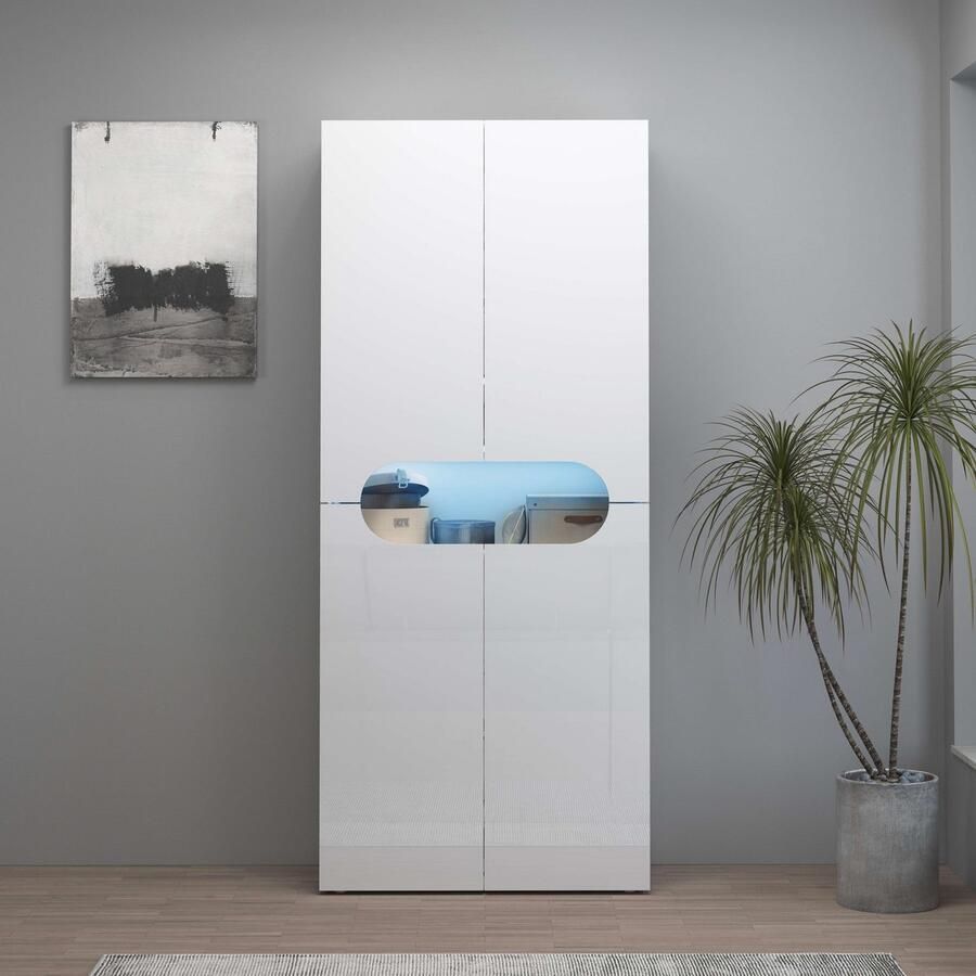 INOSIGN Schoenenkast Real schoenenkast schoenencommode schoenenrek breedte 80 cm hoogte 190 cm - Foto 8