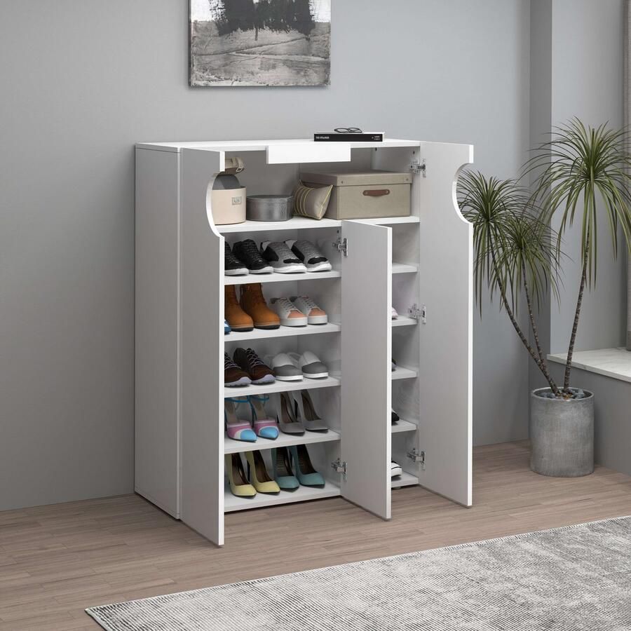 INOSIGN Schoenenkast Real schoenenkast schoenencommode schoenenrek breedte 90 cm