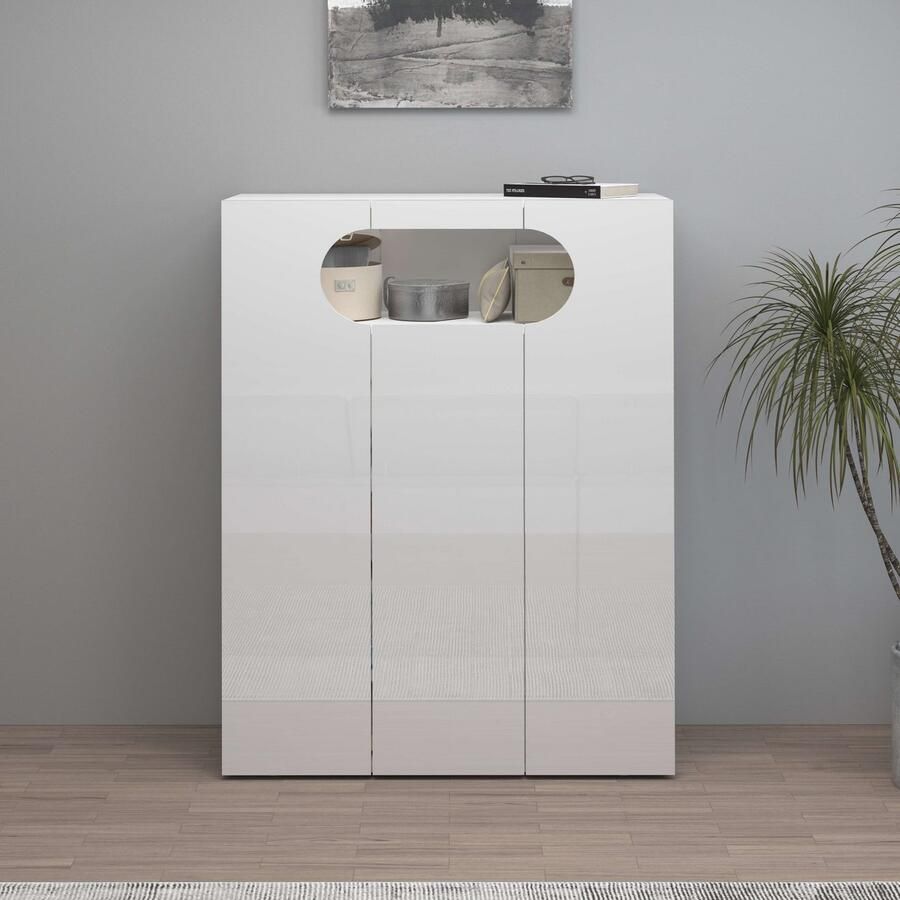 INOSIGN Schoenenkast Real schoenenkast schoenencommode schoenenrek breedte 90 cm - Foto 7