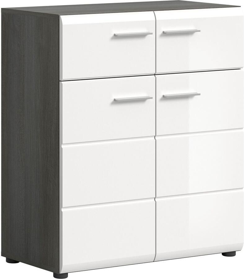 INOSIGN Schoenenkast Rumba Breedte 80 cm Hoogglans Front 2 deuren 4 legplanken - Foto 7