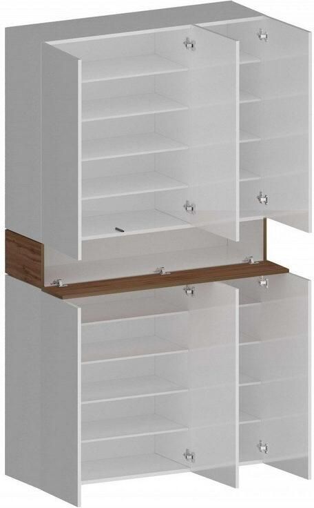 INOSIGN Schoenenkast Savona Hoogte 200cm 12 inlegplanken 21 vakken (1 stuk) - Foto 5