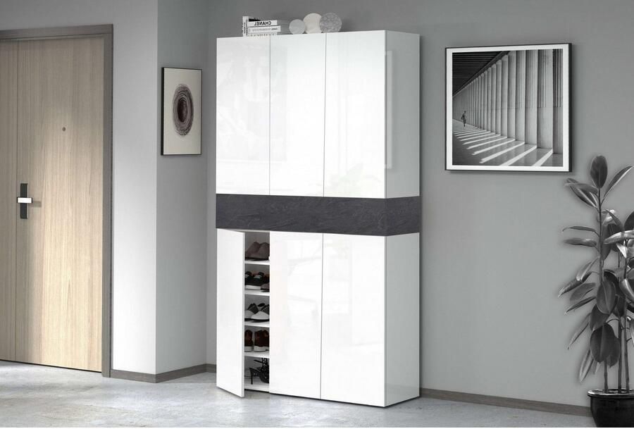 INOSIGN Schoenenkast Savona Hoogte 200cm 12 inlegplanken 21 vakken (1 stuk) - Foto 4
