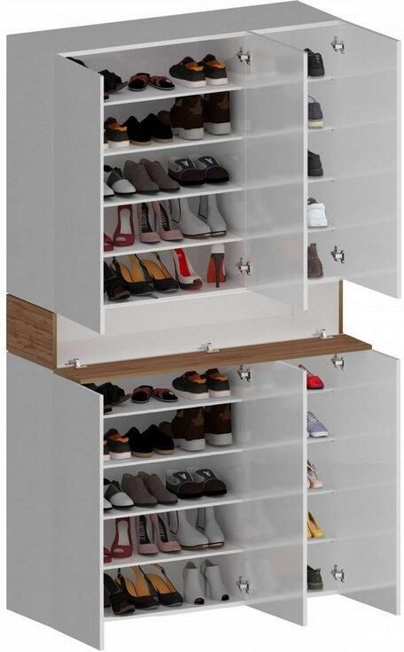 INOSIGN Schoenenkast Savona Hoogte 200cm 12 inlegplanken 21 vakken (1 stuk) - Foto 6