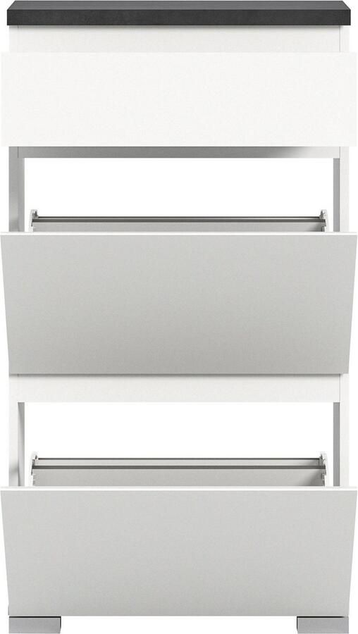 INOSIGN Schoenenkast Skoskap Diepte 27 cm 2 Deurtjes 1 Lade plaats voor 6 paar schoenen - Foto 7