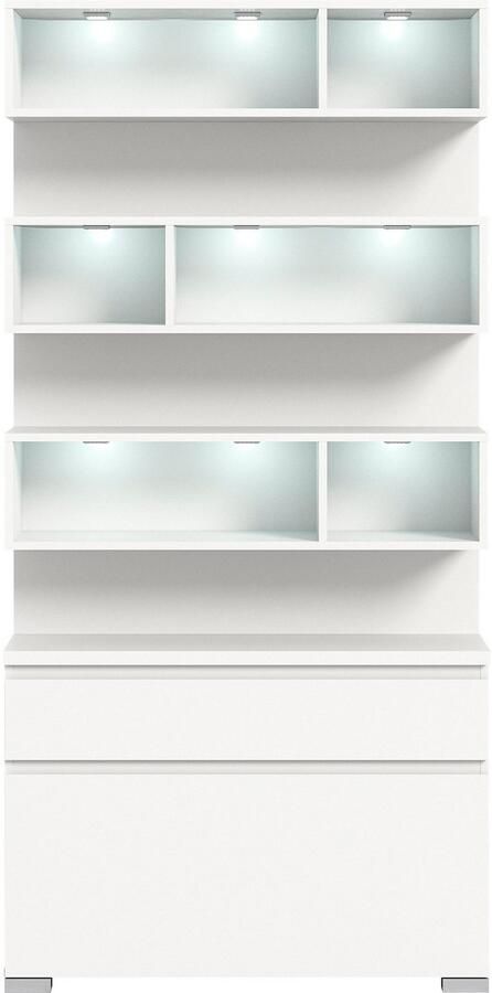 INOSIGN Schoenenkast Skoskap Hoogte 194 cm plaats voor ca. 22 paar schoenen veel opbergruimte - Foto 7