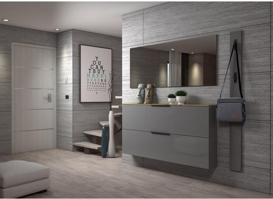 INOSIGN Schoenenkast SPACE schoenenkipper schoenenkast schoenencommode slechts 19 cm diep