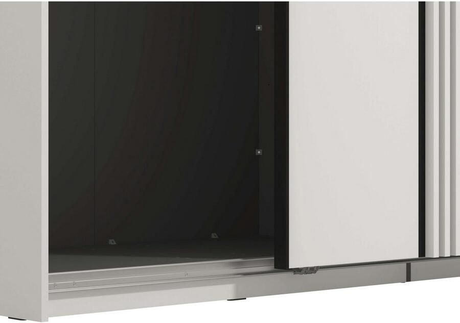 INOSIGN Schuifdeurkast Ascalon met spiegel en 3D-lamellen FSC-gecertificeerd gemaakt in Europa - Foto 3