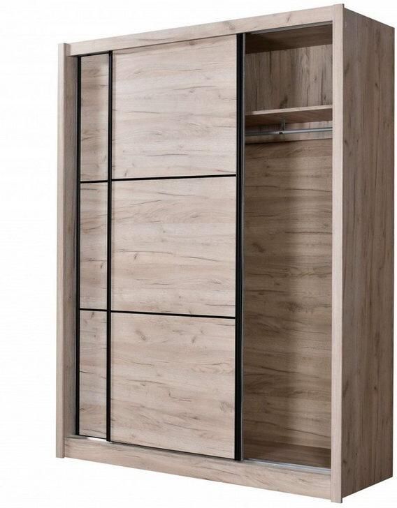 INOSIGN Schuifdeurkast Navara kledingkast linnenkast in 3 breedtes met complete binnenuitrusting fsc -gecertificeerd - Foto 8