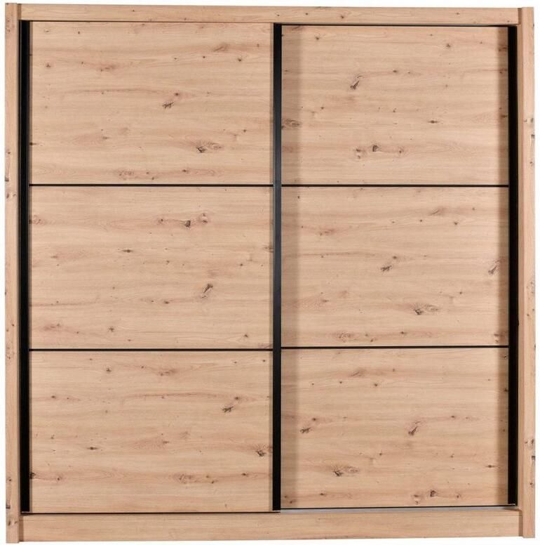 INOSIGN Schuifdeurkast Navara kledingkast linnenkast in 3 breedtes met complete binnenuitrusting fsc -gecertificeerd - Foto 5