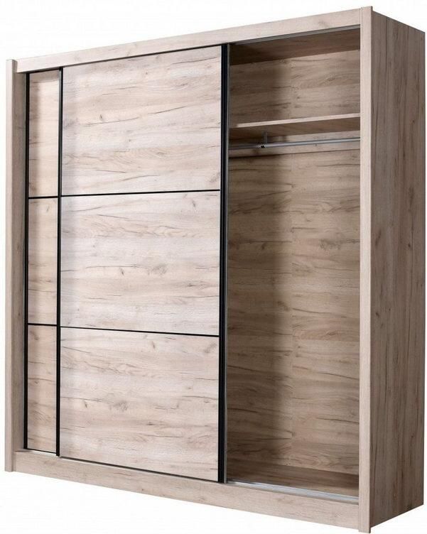 INOSIGN Schuifdeurkast Navara kledingkast linnenkast in 3 breedtes met complete binnenuitrusting fsc -gecertificeerd - Foto 9