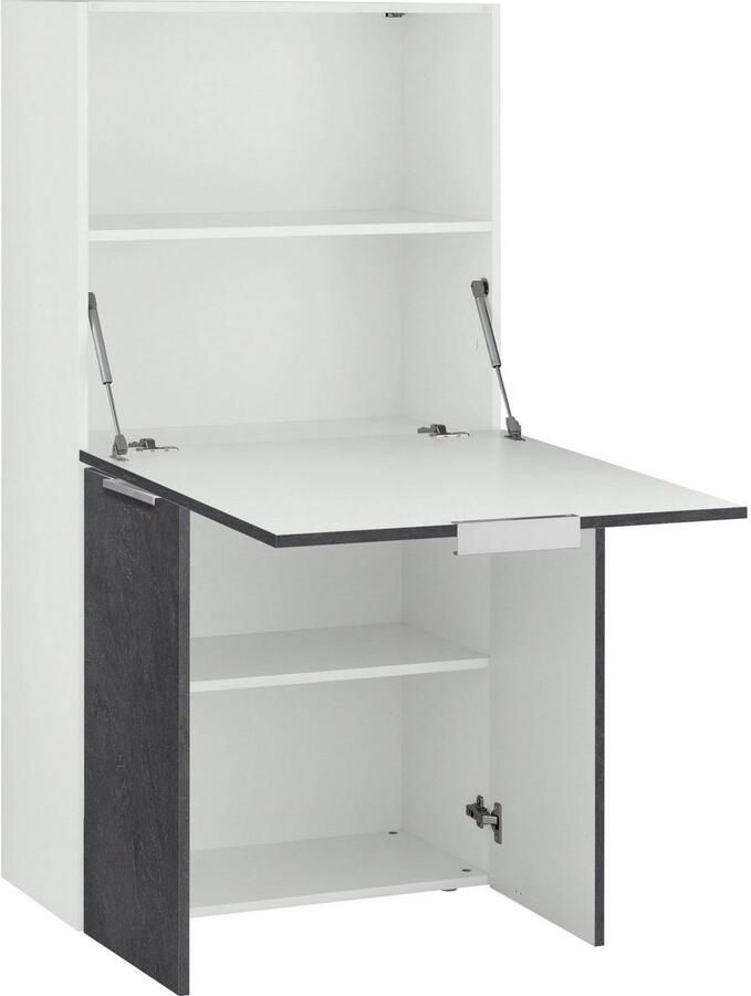 INOSIGN Secretaire Dalia bureau PC-kast in modern design breedte 70 cm Made in Italy - Foto 3