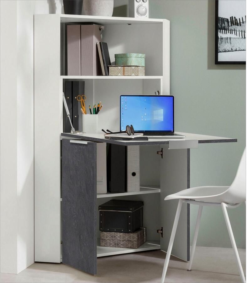 INOSIGN Secretaire Dalia Secretaire Hoekbureau met opbergruimte breedte 90 cm Made in Italy - Foto 2