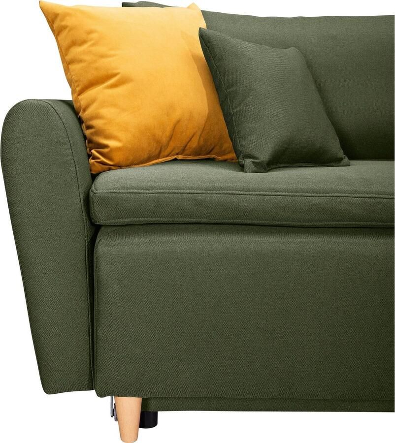 INOSIGN Slaapbank Anika met boxspringopbouw slaapfunctie & bedkist bank met bedfunctie - Foto 3