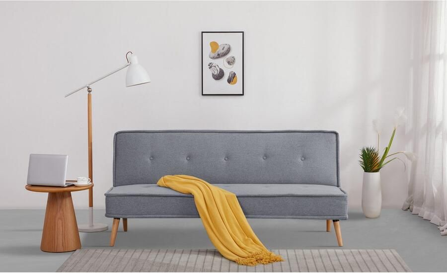 INOSIGN Slaapbank ARBON 183cm opklapbare 3-zits met verstelbare rugleuning en - Foto 4