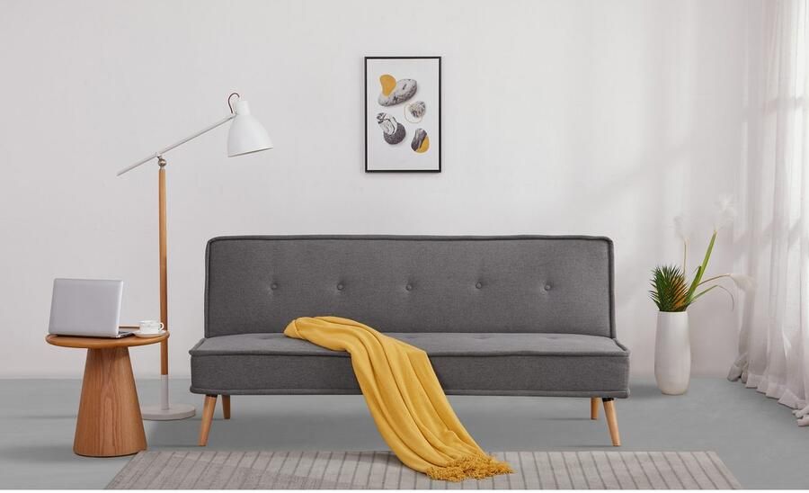 INOSIGN Slaapbank ARBON 183cm opklapbare 3-zits met verstelbare rugleuning en - Foto 5