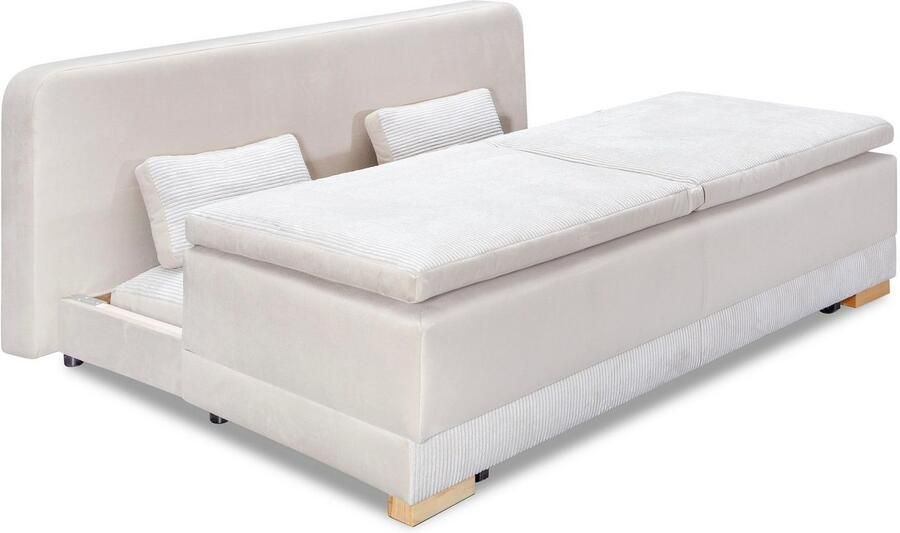 INOSIGN Slaapbank Ben met boxspringopbouw slaapfunctie & bedkist bank met bedfunctie - Foto 8