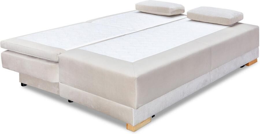 INOSIGN Slaapbank Ben met boxspringopbouw slaapfunctie & bedkist bank met bedfunctie - Foto 11