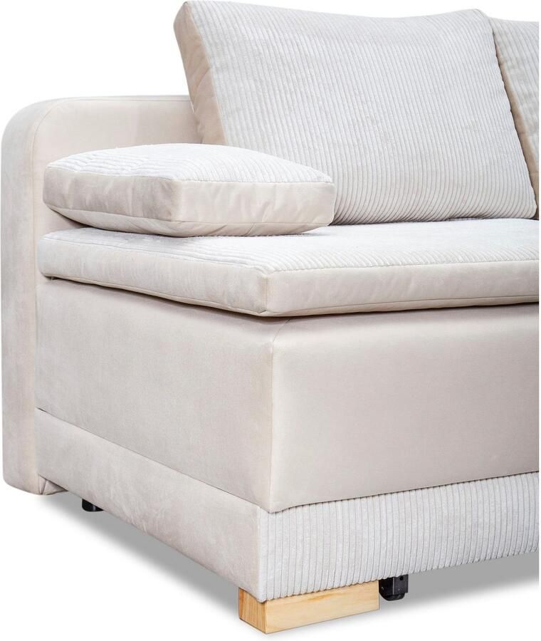 INOSIGN Slaapbank Ben met boxspringopbouw slaapfunctie & bedkist bank met bedfunctie