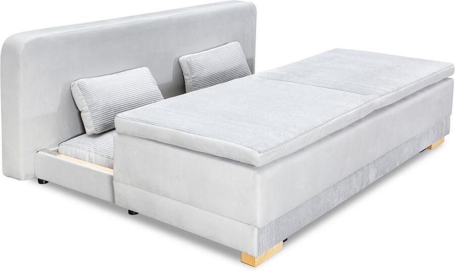 INOSIGN Slaapbank Ben met boxspringopbouw slaapfunctie & bedkist bank met bedfunctie - Foto 8