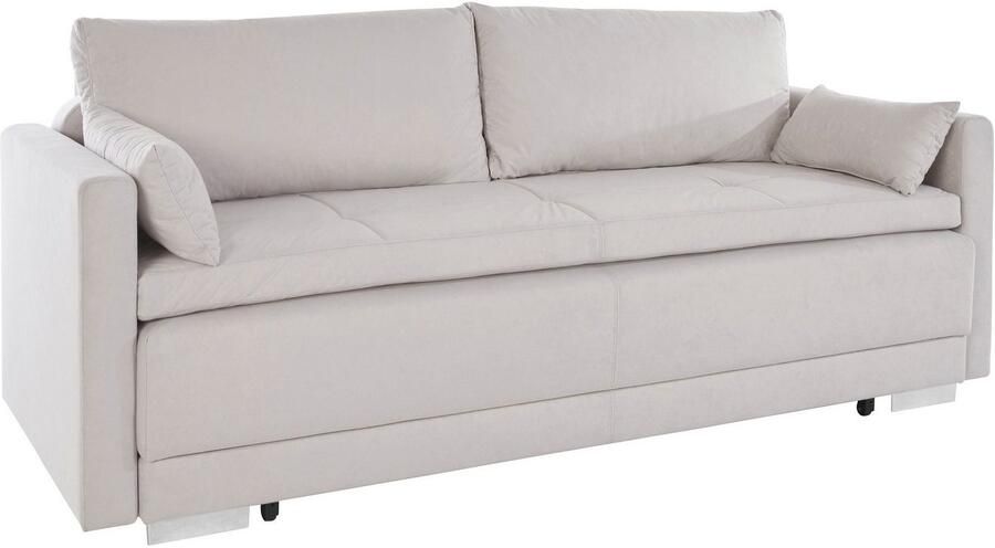 INOSIGN Slaapbank Alexander Boxspringvering incl. slaapfunctie en bedkist met comfort-zithoogte