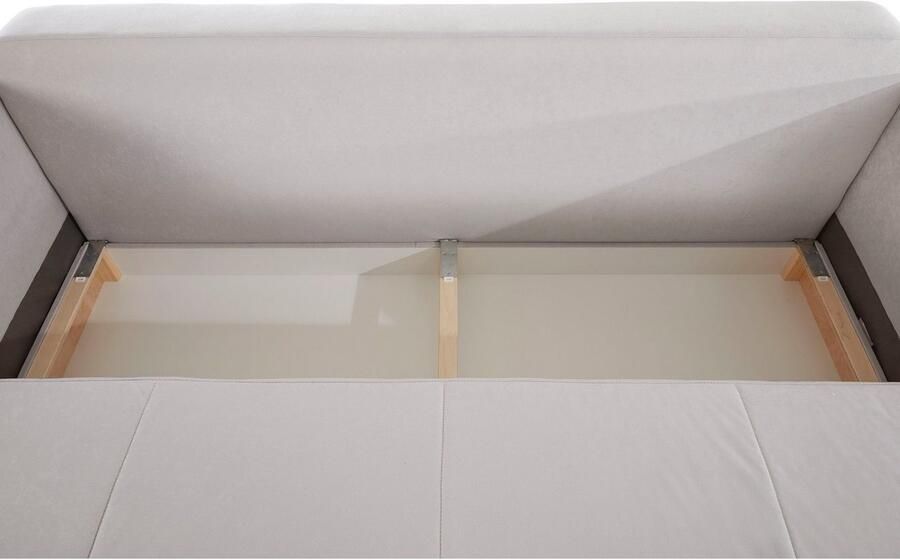 INOSIGN Slaapbank Alexander Boxspringvering incl. slaapfunctie en bedkist met comfort-zithoogte - Foto 6