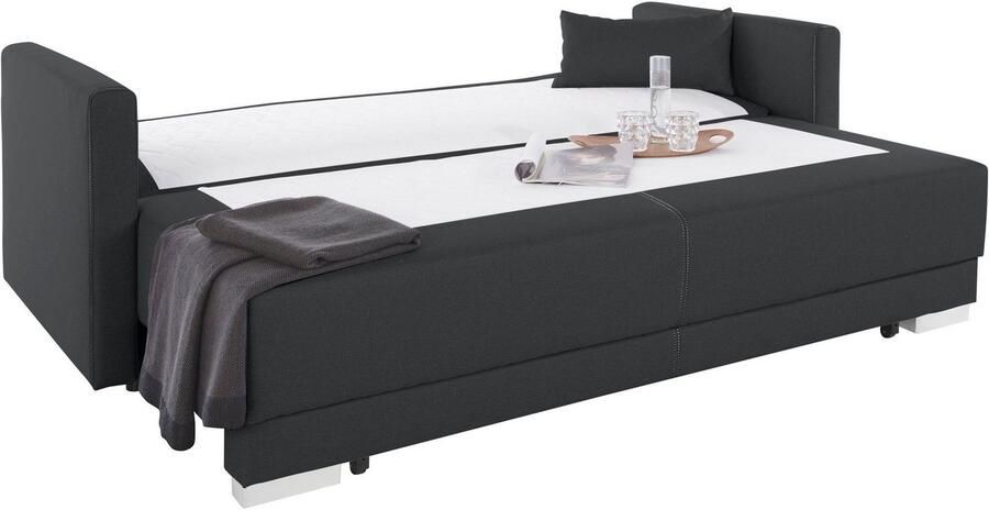 INOSIGN Slaapbank Alexander Boxspringvering incl. slaapfunctie en bedkist met comfort-zithoogte - Foto 7