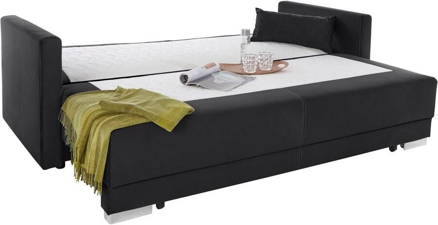 INOSIGN Slaapbank Alexander Boxspringvering incl. slaapfunctie en bedkist met comfort-zithoogte - Foto 7