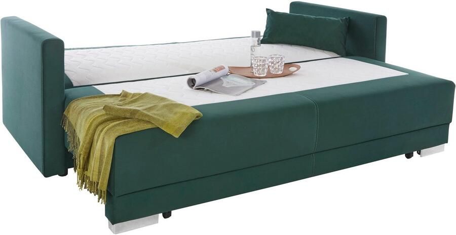 INOSIGN Slaapbank Alexander Boxspringvering incl. slaapfunctie en bedkist met comfort-zithoogte - Foto 8