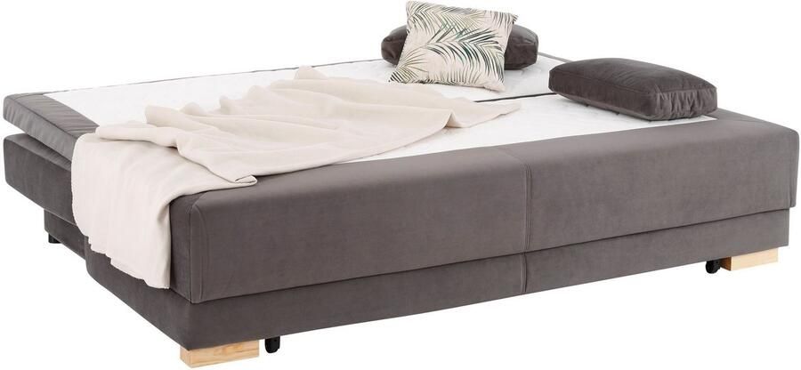 INOSIGN Slaapbank Berlin Volwaardig bed met boxspringvering slaapfunctie en bedkist - Foto 9