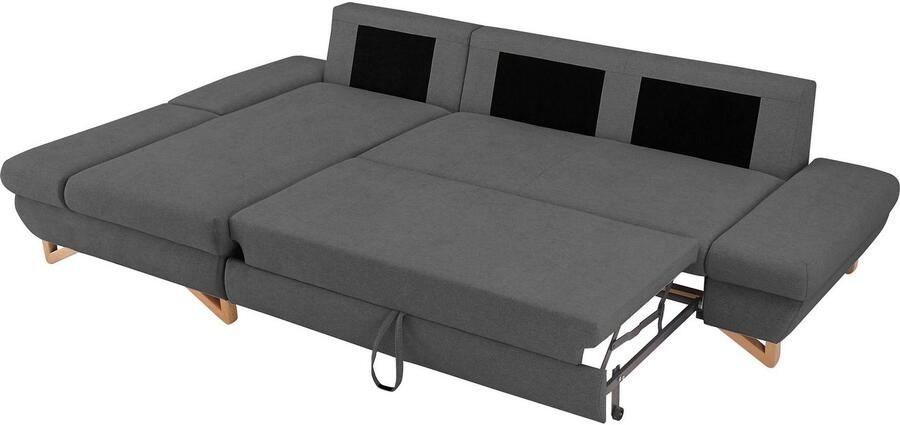 Home affaire Slaapbank City Giron comfortabele slaapbank (ligoppervlak 245 x 138 cm) en bedlade - Foto 9