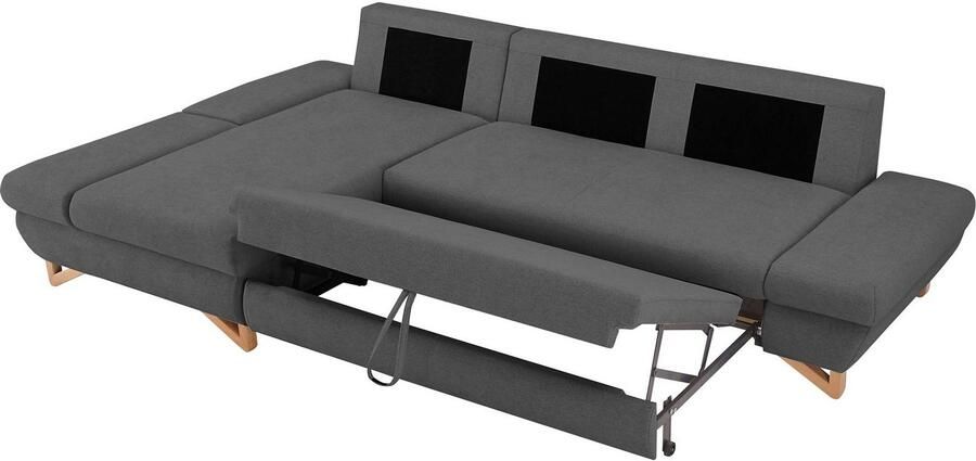 Home affaire Slaapbank City Giron comfortabele slaapbank (ligoppervlak 245 x 138 cm) en bedlade - Foto 10