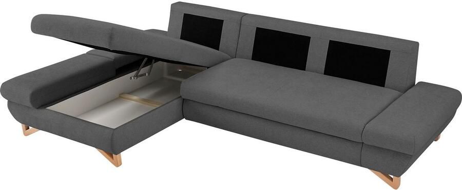 Home affaire Slaapbank City Giron comfortabele slaapbank (ligoppervlak 245 x 138 cm) en bedlade - Foto 15
