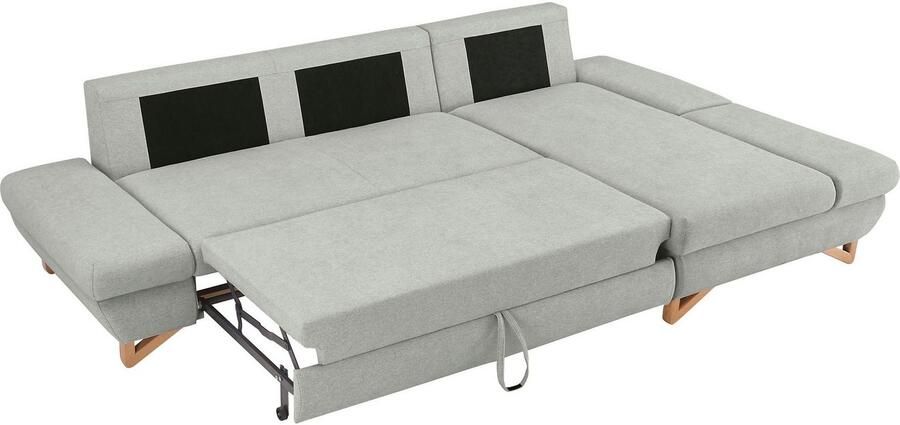 Home affaire Slaapbank City Giron comfortabele slaapbank (ligoppervlak 245 x 138 cm) en bedlade - Foto 9