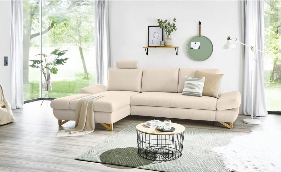 Home affaire Slaapbank City Giron comfortabele slaapbank (ligoppervlak 245 x 138 cm) en bedlade - Foto 7