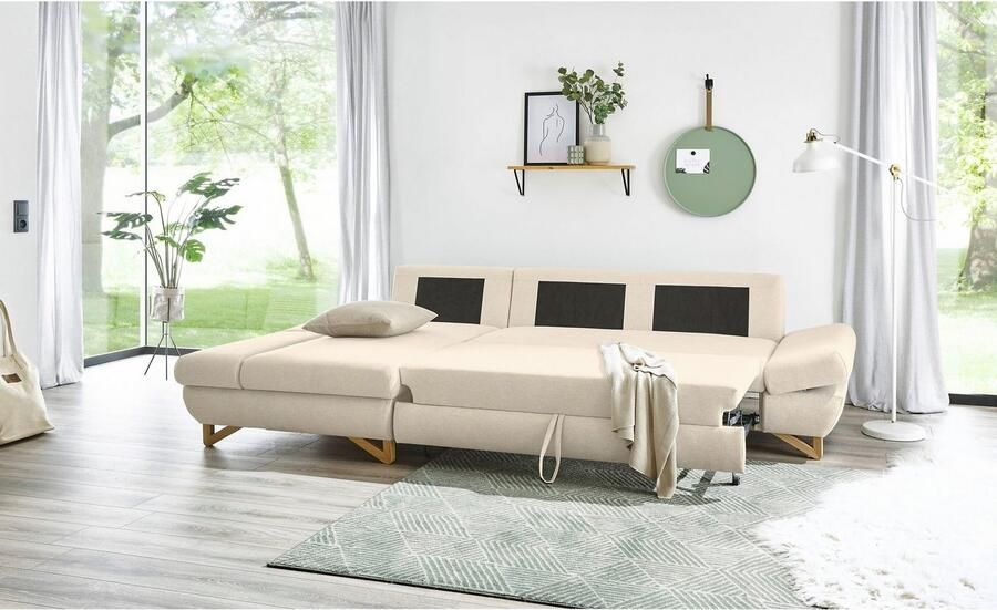 Home affaire Slaapbank City Giron comfortabele slaapbank (ligoppervlak 245 x 138 cm) en bedlade - Foto 8