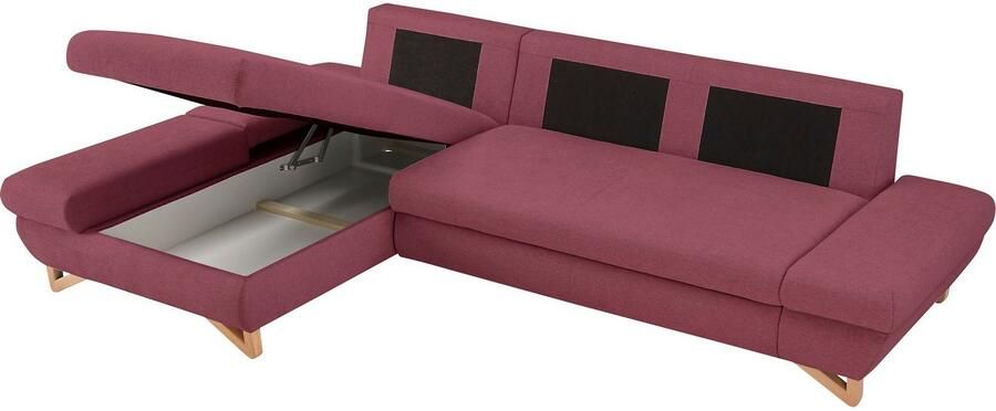 Home affaire Slaapbank City Giron comfortabele slaapbank (ligoppervlak 245 x 138 cm) en bedlade - Foto 14