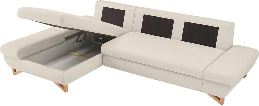 Home affaire Slaapbank City Giron comfortabele slaapbank (ligoppervlak 245 x 138 cm) en bedlade - Foto 14