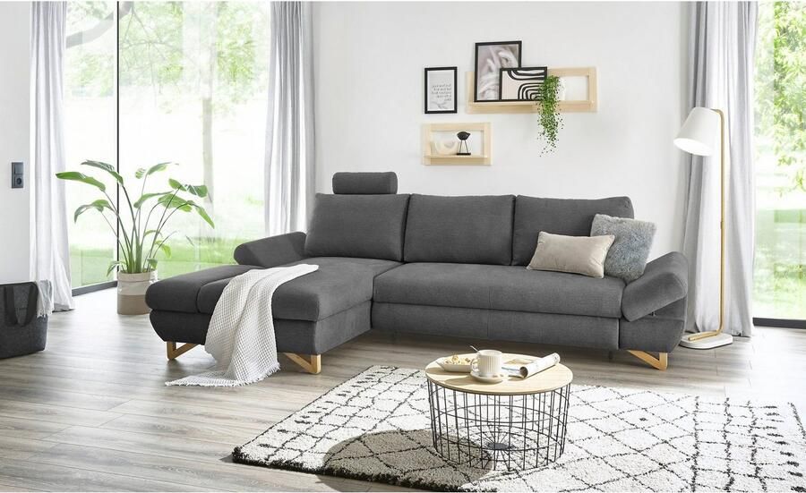 Home affaire Slaapbank City Giron comfortabele slaapbank (ligoppervlak 245 x 138 cm) en bedlade - Foto 9