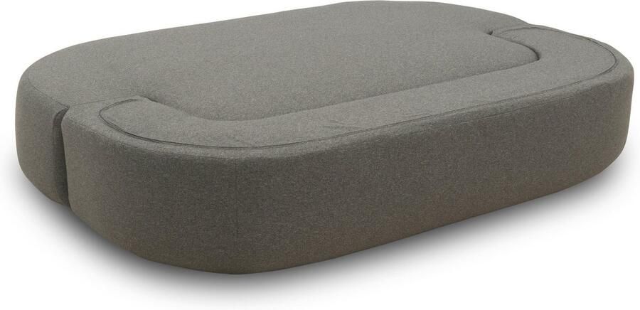 INOSIGN Slaapbank Denair ovaal pocketvering slaapbank organisch design. Breedte 208cm 2-zitsbank kan worden omgevormd tot een ligoppervlak door hem neer te klappen - Foto 9