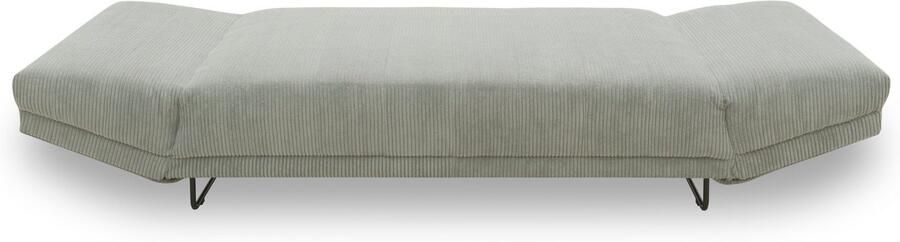 INOSIGN Slaapbank Jadelyn met inklapbare armleuningen slaapbank met pocketvering Breedte 250cm Binnenvering ribfluwelen bekleding incl. 2 armleuningkussens ligoppervlak 97 x 250 cm - Foto 8