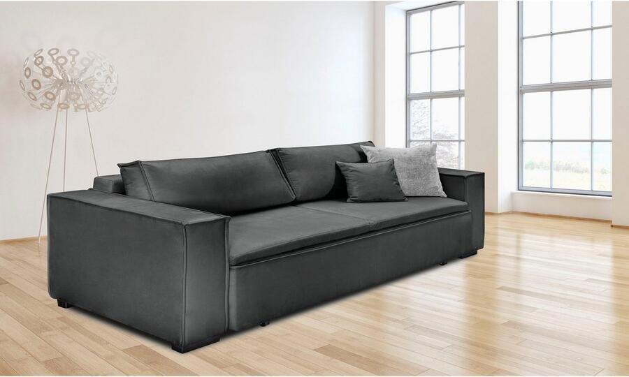 INOSIGN Slaapbank Manhattan met boxspringopbouw slaapfunctie & bedkist bank met bedfunctie - Foto 6