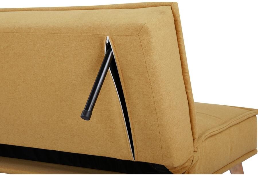 INOSIGN Slaapbank MENDOTA 181 cm 3-zits met slaapfunctie verstelbare rugleuning inklapmechanisme geweven stof - Foto 3